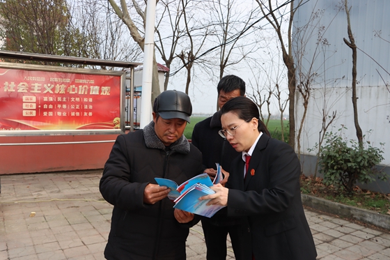 南阳市宛城区人民法院举办别开生面的巡回审
