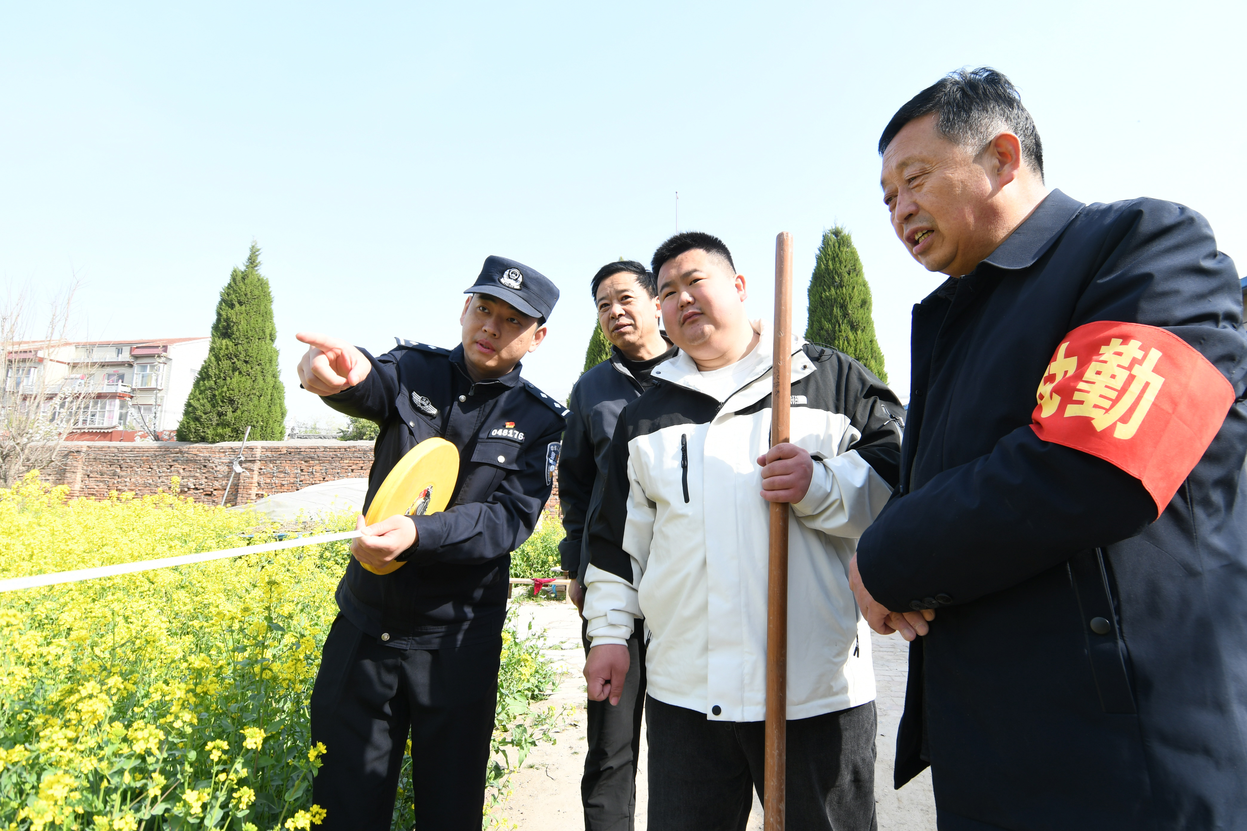 浚县公安局黎阳派出所组织开展矛盾纠纷排查