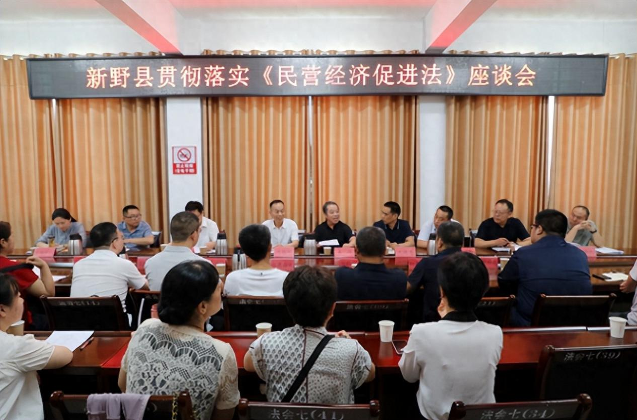 新野县人民法院 ：凝聚法治共识 护航民营企业发展