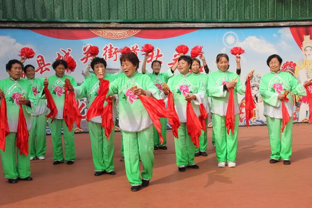 襄城县城关街道北关街社区宣传城乡医保政策