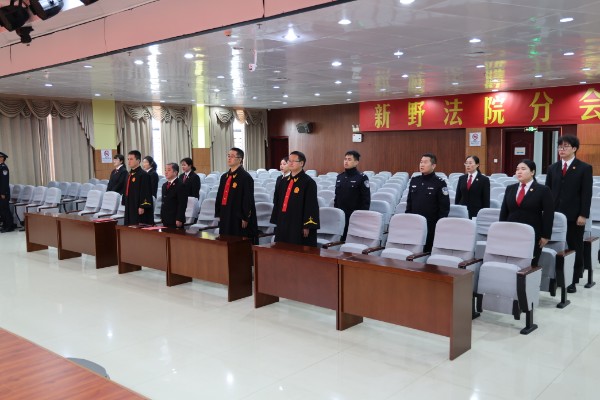 新野县人民法院 举行2025年宪法宣誓仪式