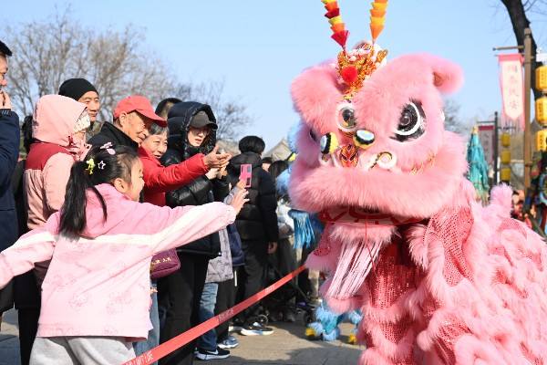 洛邑古城上榜美团春节夜游景区第一名