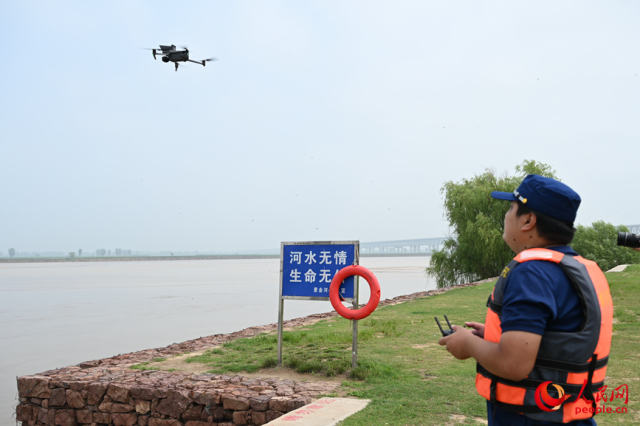  河南郑州：数字技术助力黄河防洪抗汛