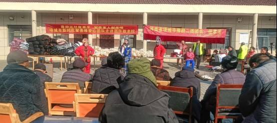 元旦献爱心——项城市新时代聚善缘爱心团队走进高寺敬老院