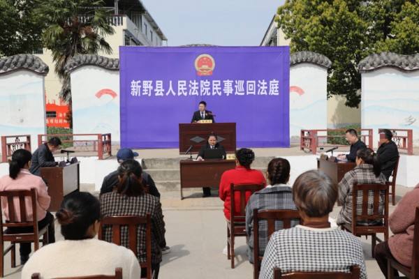 深耕基层解纷路 新野县人民法院新甸铺人民法庭推进 “新安无讼” 建设