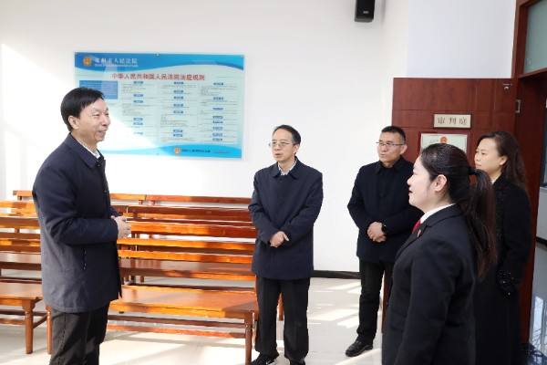 情暖基层法庭 助力司法为民——河南省高级人民法院赴邓州市人民法院张村人民法庭调研指导